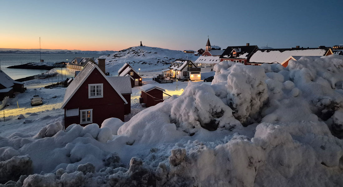 sne, bygd, grønland